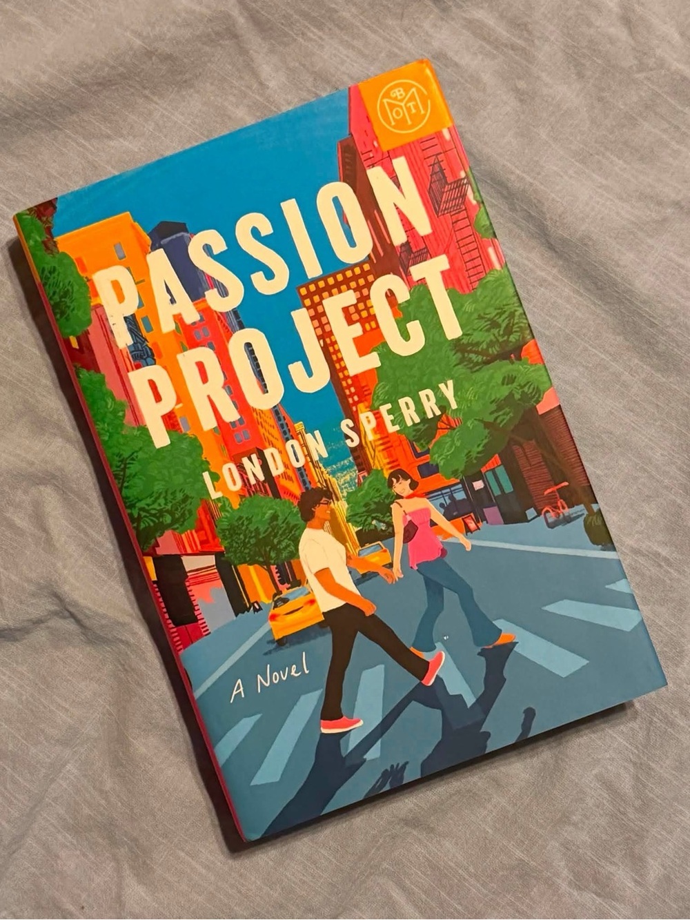 PASSION PROJECT Hardcover Novel